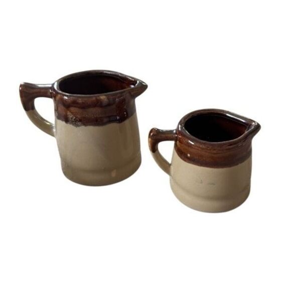 Vintage Stoneware Measuring Cup Set - Picture 5 of 7